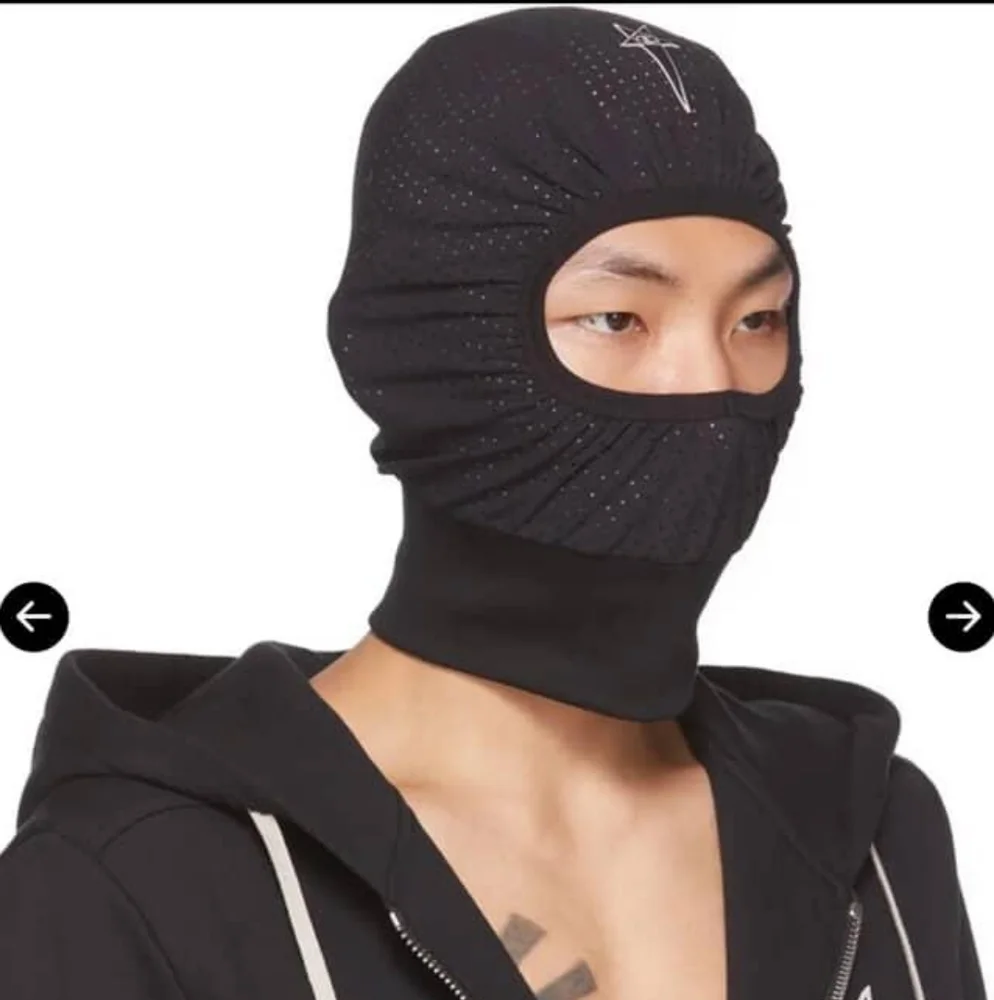 Rick Owens Black Balaclava